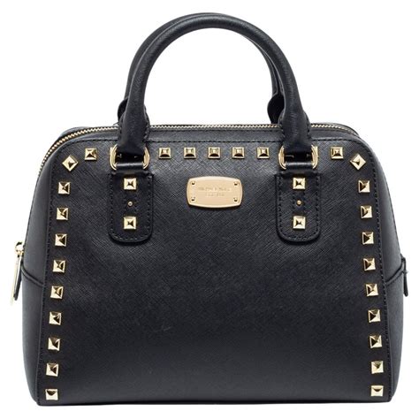 michael kors sandrine small saffiano leather satchel|Michael Kors marilyn medium.